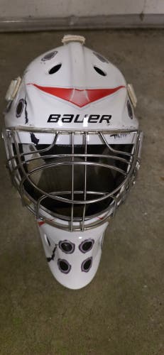 Senior Medium Bauer NME IX Goalie Mask (Used)