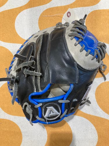 Blue Akadema APM43 RH Catcher's Baseball Glove 33.5" (Used)