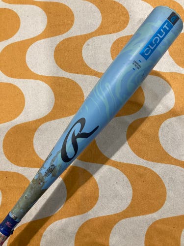 2025 Rawlings Clout AI Alloy Bat USSSA Certified (-10) Alloy 19 oz 29" (Used)