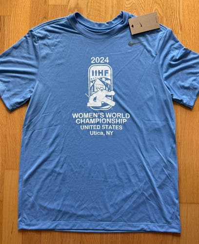 Pro Stock Team USA World Championship Nike Hockey T-Shirt - Size M (NEW)