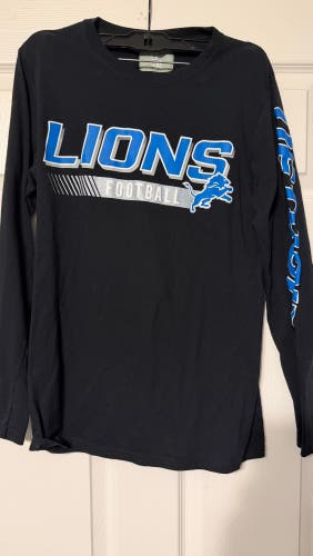 Detroit Lions Black Small Men's Shirt (Used)