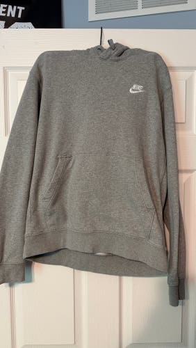 Gray Men's Small Nike Sweatshirt (Used)
