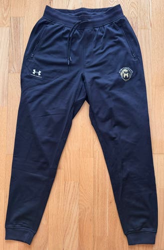 Pro Stock ECHL Newfoundland Growlers Under Armour Hockey Joggers/Sweatpants - Size M (USED)