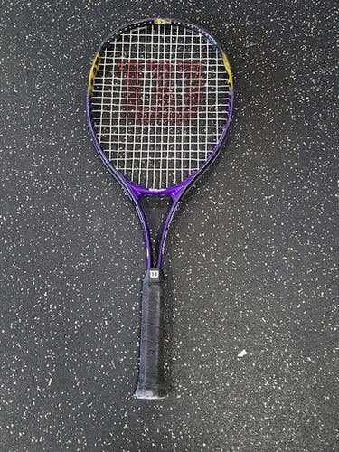 Used Wilson GRAND SLAM 110 Adult Tennis Racquet Purple Unknown 11849-S000041184