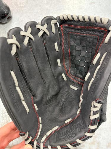 Used Rawlings RENEGADE BB/SB Glove LH Throw Black 13" 11337-C000480740