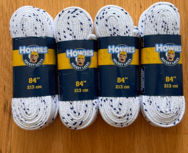 Thick Non-Wax Howies Hockey Laces - 84’ (NEW)