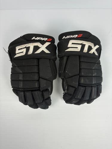 Used 14" STX HPR2 Hockey Gloves - Black