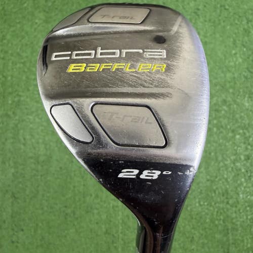 Cobra Baffler T-Rail 28 6 Hybrid 6H Tour AD Graphite A Flex Senior Flex 39