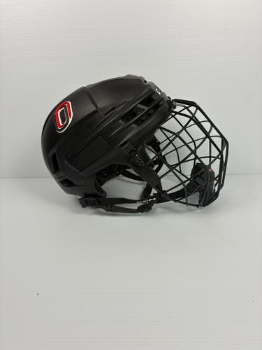 Used Medium CCM Super Tacks X Pro Stock Helmet - Matte Black