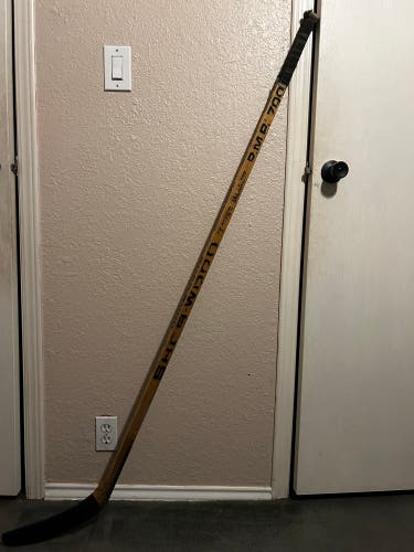 Game used John Leclair Sher-Wood PMP 7000 stick