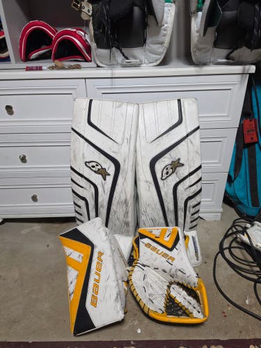 30" Brian's Optik 9.0 Regular Goalie Full Set (Used)