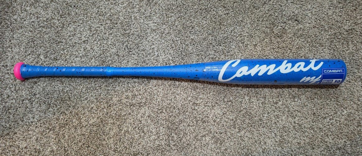 2026 Combat Spec H1 Hybrid BBCOR blue Certified Bat (-3) 30 oz 33" (Used)