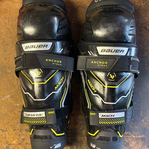 Junior Bauer Supreme Mach 9" Shin Pads (Used)