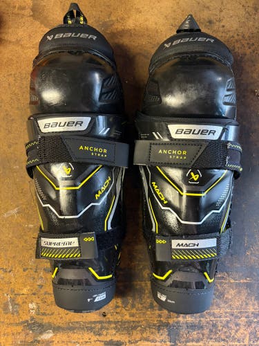 Junior Bauer Supreme Mach 9" Shin Pads (Used)