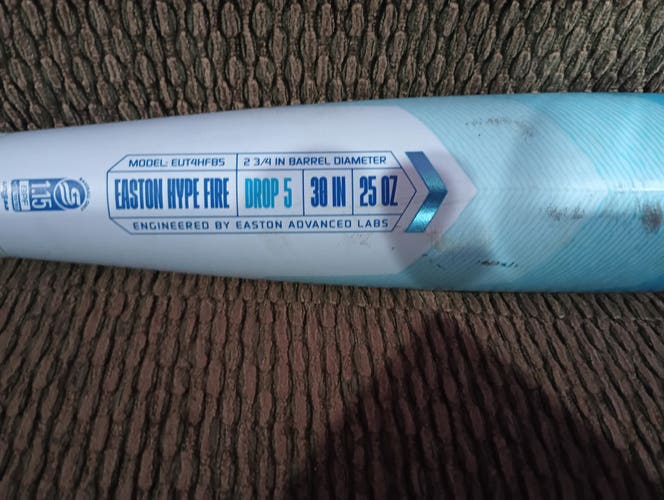 Easton Hype Fire Composite USSSA Certified Bat (-5) 25 oz 30" (Used)