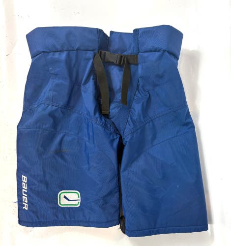 Vancouver Canucks medium Bauer Pant Shell Pro Stock