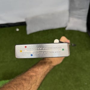 Scotty Cameron  Newport Studio Stainless 303 Putter Steel Shaft 34 Inch No HC
