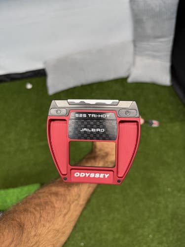 Odyssey S2S Tri-Hot Jailbird Putter Steel Shaft 34.5 Inch RH W HC