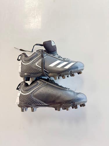 Used Adidas Soccer Cleats Black Youth 10.0 11860-S000311143