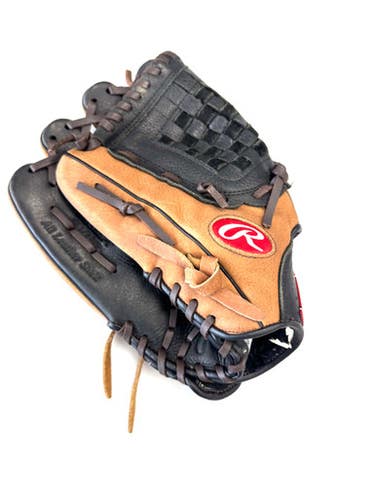 Used Rawlings D115BBPT BB/SB Glove LH Throw Black 11 1/2" 11860-C000311095