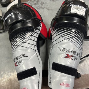 Used Bauer VAPOR X 5.0 Senior Shin Guards Black 13" 11337-S000490542