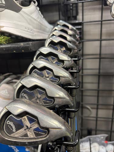 Used Callaway X18 PRO SERIES Mens Iron Set RH 3I-PW 11337-S000490533