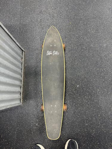 Used Ten Toes LONGBOARD Longboard Brown Long 11337-S000490505
