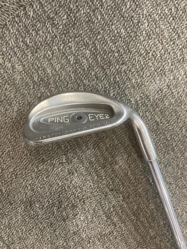 Used Ping EYE 2 BLACK DOT Golf Wedge Mens RH Lob Wedge 11614-S000239084