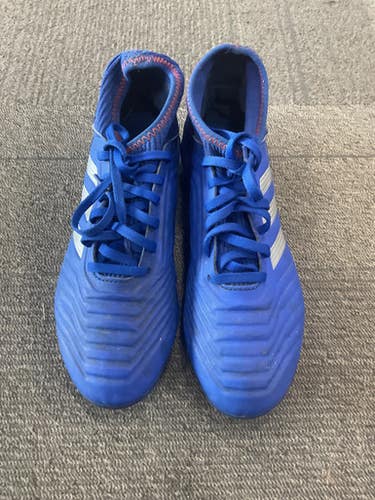 Used Adidas PREDATOR Soccer Cleats Royal Blue Senior 6 11614-S000239065