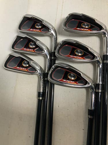 Used Taylormade BURNER PLUS Mens Iron Set RH 5I-PW 11823-S000040353