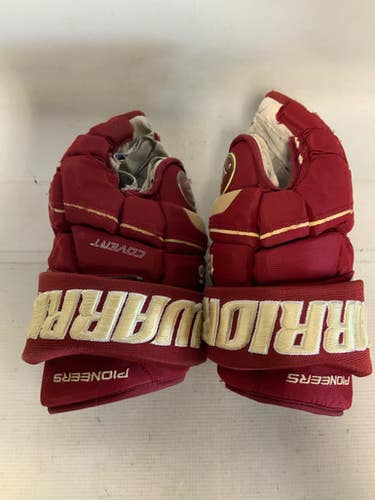 Used Warrior COVERT PRO DENVER 16 Senior Gloves Maroon 13" 11823-S000040316