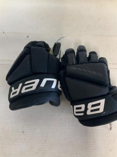Used Bauer VAPOR VOLT Youth Gloves Black 8" 11823-S000040278