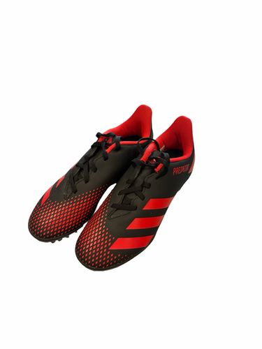 Used Adidas Soccer Indoor Shoes Red Senior 5.5 11682-S000134813
