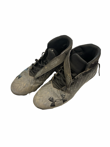 Used Under Armour BASBALL BB/SB Cleats Black Youth 12.0 11682-S000134786
