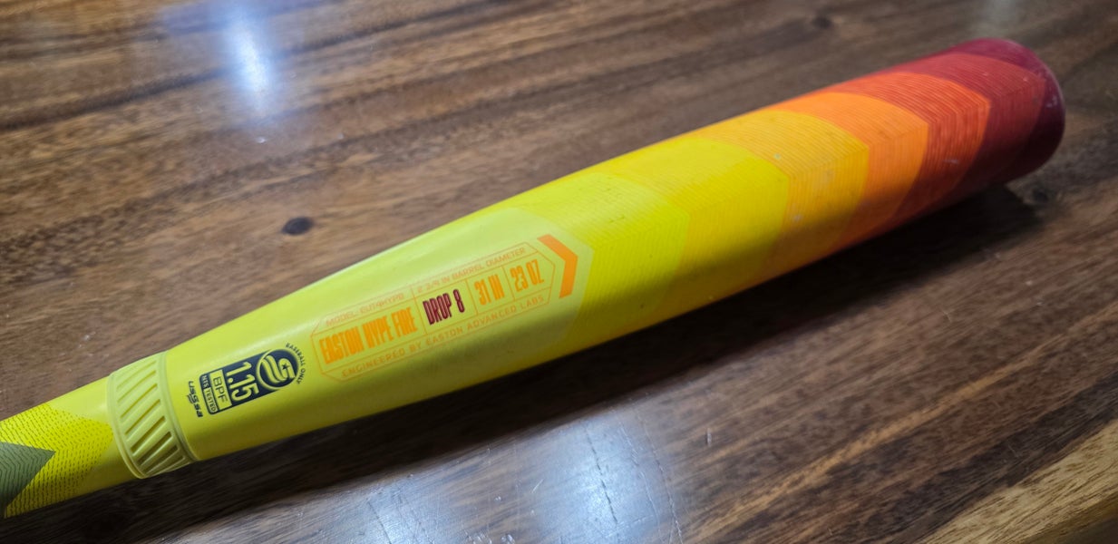 2024 Easton Hype Fire Composite USSSA Certified Bat (-8) 23 oz 31" (Used)