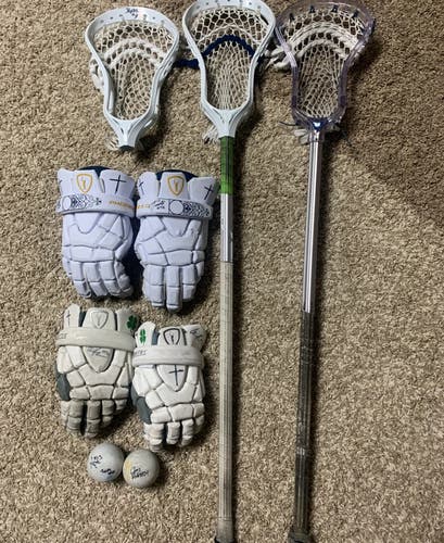 Notre Dame Game Used Lacrosse