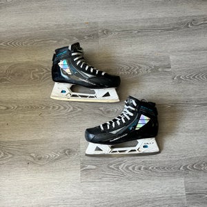 2021 True TF7 Hockey Goalie Skates Regular Width 9 (Used)