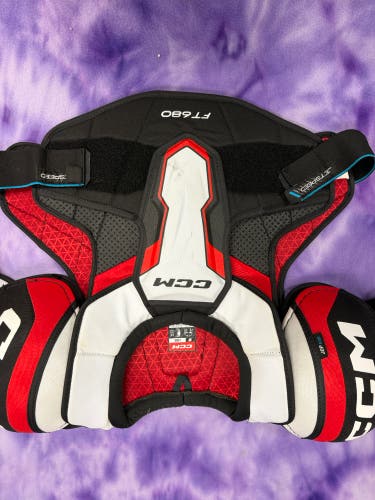 Large Senior CCM JetSpeed FT680 Shoulder Pads (Used)