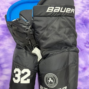 Black Intermediate Large Bauer HP Pro Hockey Pants (New)