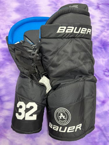 Black Intermediate Large Bauer HP Pro Hockey Pants (New)