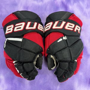 Black Junior Bauer Vapor 3X Pro Gloves 12" (Used)