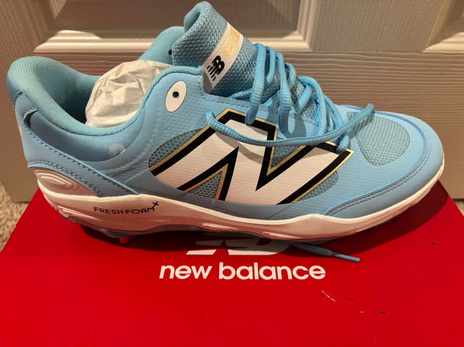 Blue Men's Size M 10.0 (W 11.0) Adult New Balance 3000v7 Low Top Metal (New)