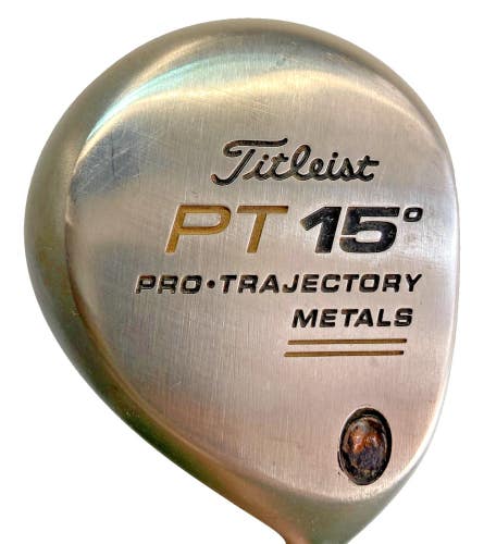 Titleist PT 3 Wood 15* RH Men's Dynamic Gold X100 Extra Stiff Steel 42" New Grip