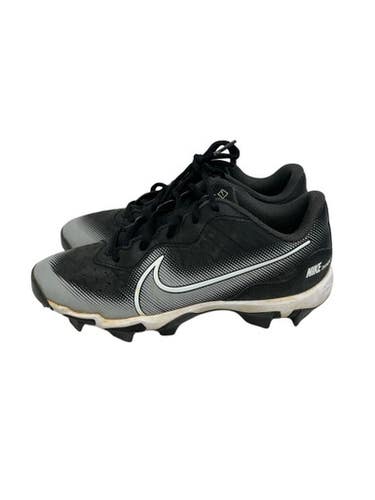 Used Nike ALPHA HUARACHE BB/SB Cleats Black Junior 05 11692-S000152946