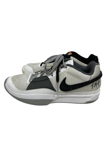 Used Nike JA Basketball Shoes M White Senior 9.5 11692-S000153145