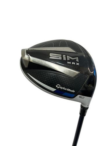 Used Taylormade SIM MAX Mens Driver RH None 9.0 Degree 11692-S000153169