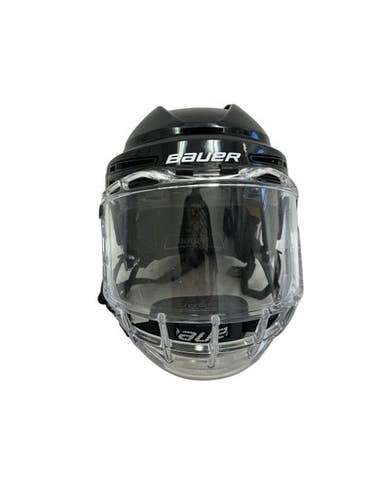 Used Bauer REAKT 75M Helmet Cage Combo Black MD 11692-S000153195