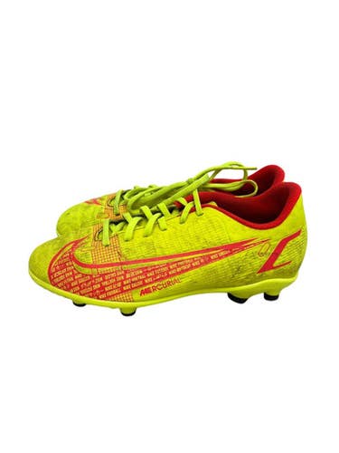 Used Nike MERCURIAL Soccer Cleats Yellow Junior 02 11692-S000153207
