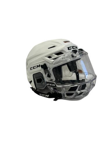 Used CCM TACKS 710 Hockey Full Visor SM 11692-S000153221