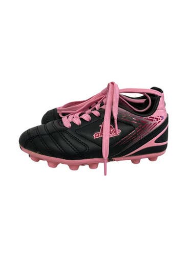 Used Brava BRAVA SOCCER Soccer Cleats Black And Pink Youth 10.0 11692-S000153212